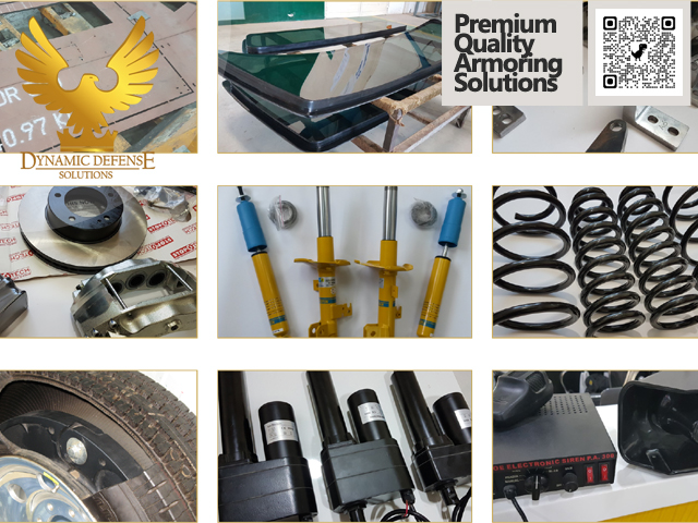 Armoring Kit for Armored Cars B6 B7 Level