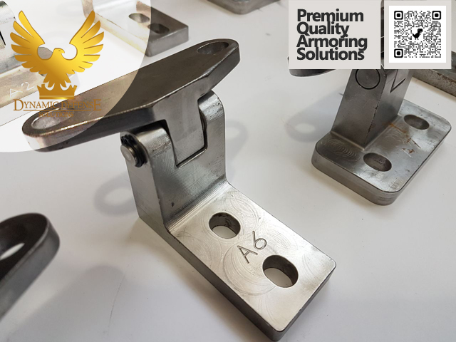 Heavy Duty Machined Door Hinges for Armored cars