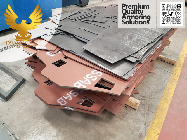 Laser Cut Ballistic Steel Set B6 B7 Level